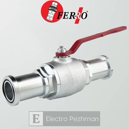 بال ولو فلنجی هیدرولیک FERRO